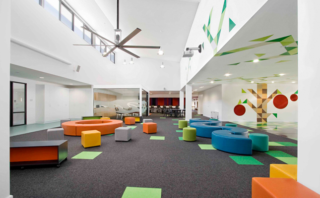 interior-creative-spacious-stmarys-design-colorful-spray-color-at-school-designs